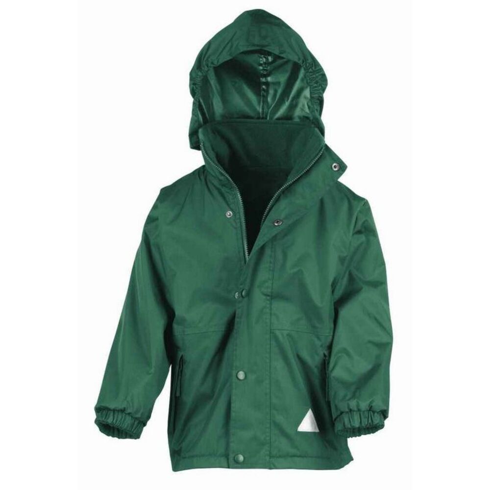 Result Childrens/Kids StormDri 4000 Reversible Jacket / Bottle Green/Bottle Gree